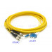 4LC/UPC-4ST/UPC SM-XX 4LC/UPC-4ST/UPC單模4芯光纖跳線 單模4芯光纖跳線 3米 LC/UPC ST/UPC SM  9/125 3M 電信級 網路光纖可客製化訂購